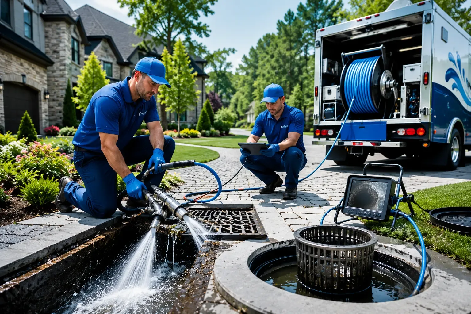 Local outdoor drain cleaning professionals in Pocasset, OK
