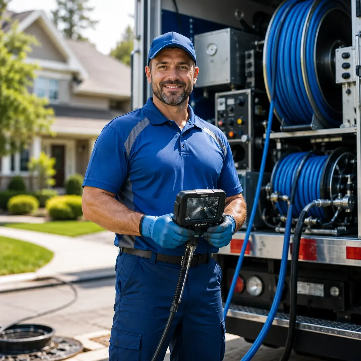 Local outdoor drain cleaning specialists in Pocasset, OK